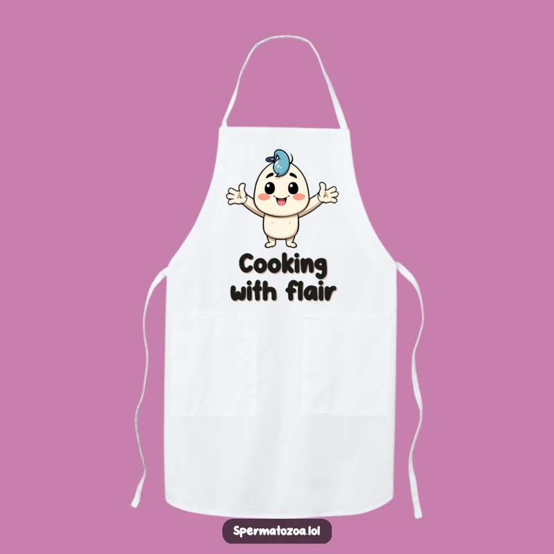 Funny Goofy Pose Apron: Cook with Fun and Laughter, A Chef's Funny Gift!