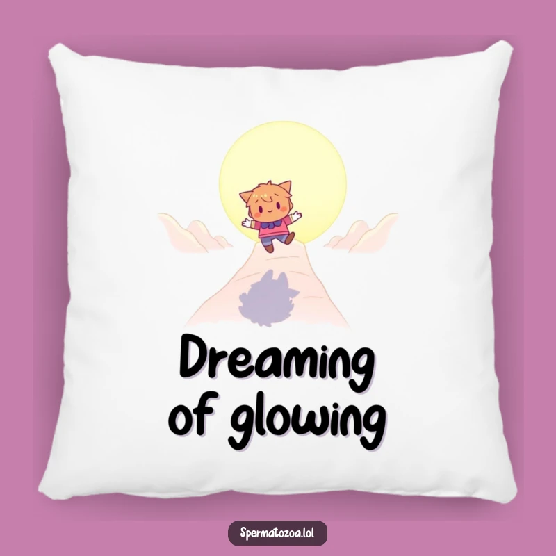 Funny Bouncing Character Pillow: Cuddle Up with Playful Journey Comfort