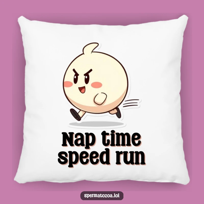 Funny Zippy Character Pillow: Cuddle Up with Determined Cheer
