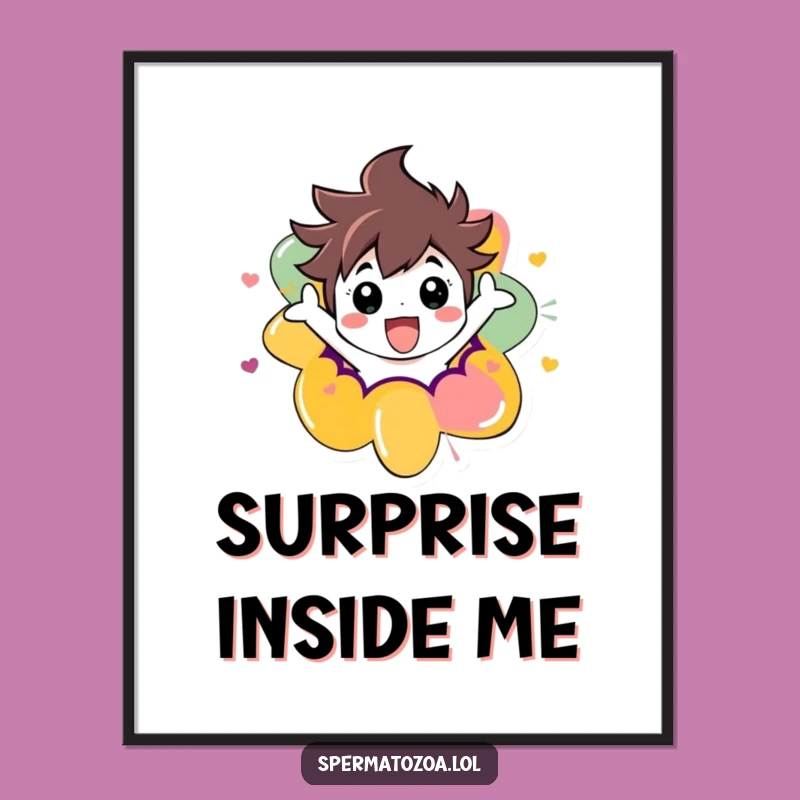 Funny Abstract Burst Digital Print: Instant Excitement, Vibrant Art Gift