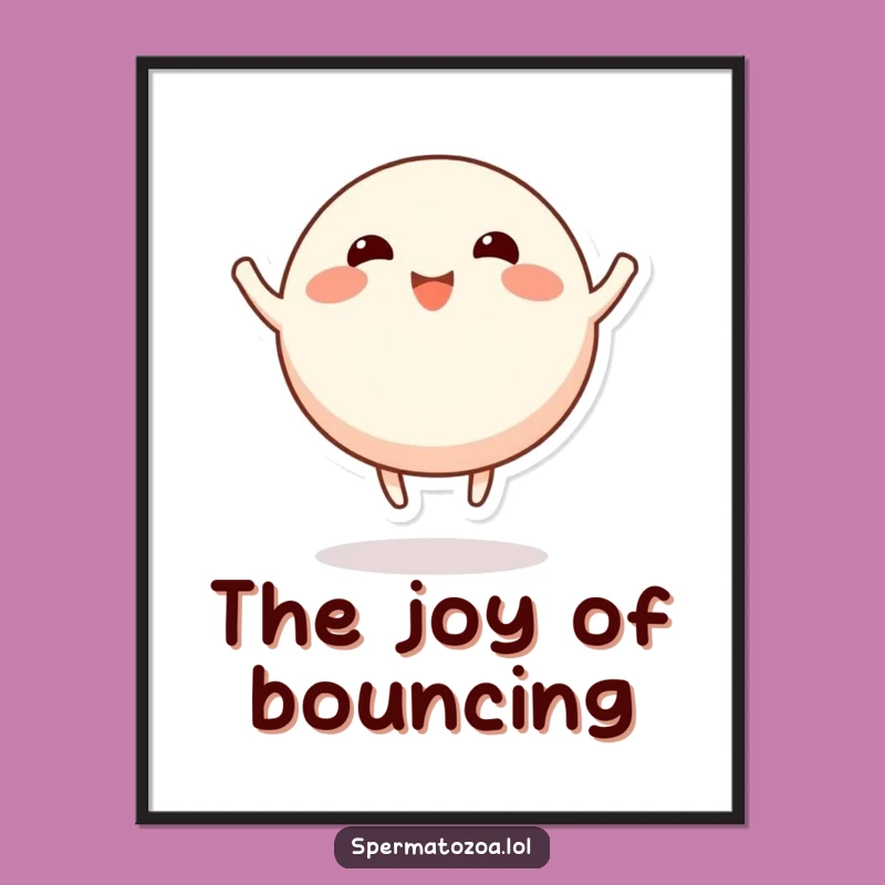 Funny Happy Character Digital Art - Bouncing Stubby Limbs Download