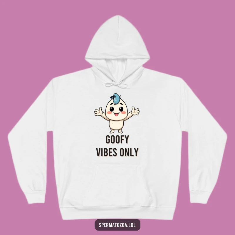 Funny Goofy Pose Hoodie: Cozy Up with Joy and Laughter, A Warm Funny Gift!