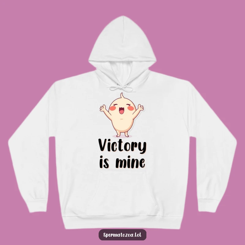 Funny Sperm Cheer Hoodie: Enthusiastic Comfort, Super Funny Gift!