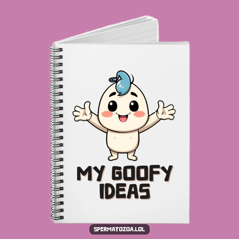 Funny Goofy Pose Notebook: Jot Down Ideas with This Joyful Design!