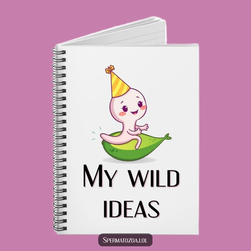 Funny Sperm Cell Avocado Party Notebook: Jot Down Ideas With Festive Fun!