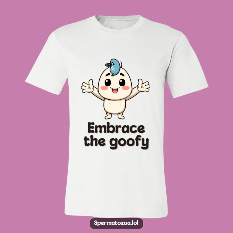 Funny Goofy Pose T-Shirt: Spread the Fun, An Awesome Funny Gift Tee!