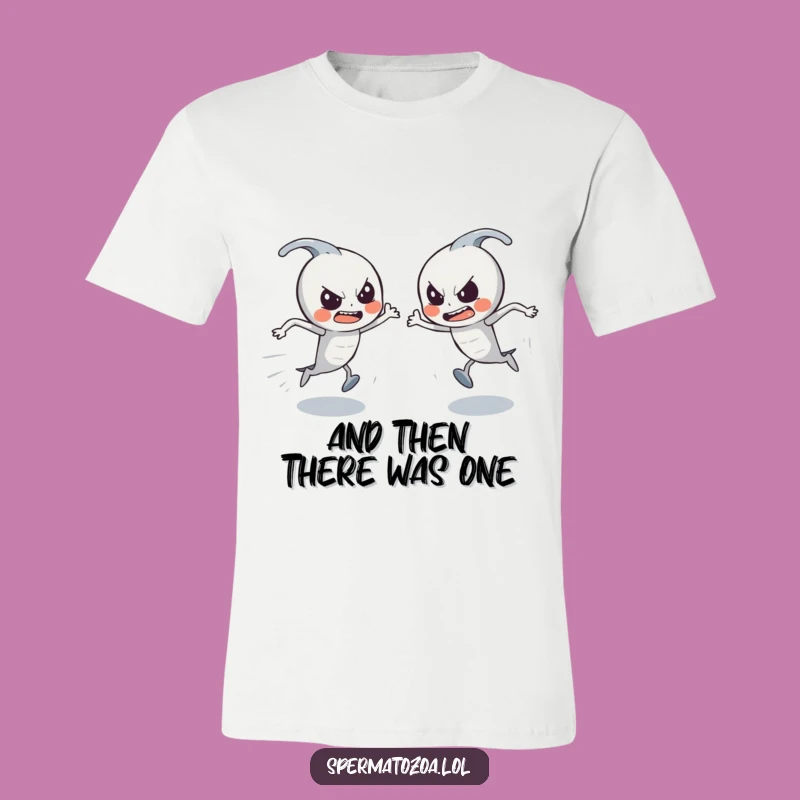 Funny Sperm Race T-Shirt: Determined Characters, Ultimate Funny Gift!